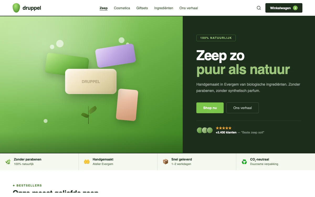 Projectpreview van Druppel