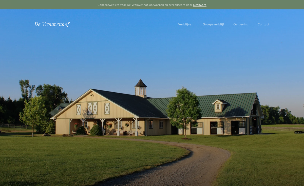 Hoeve De Vrouwenhof screenshot